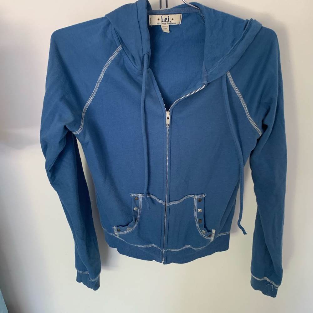 Lei zip up hoodie